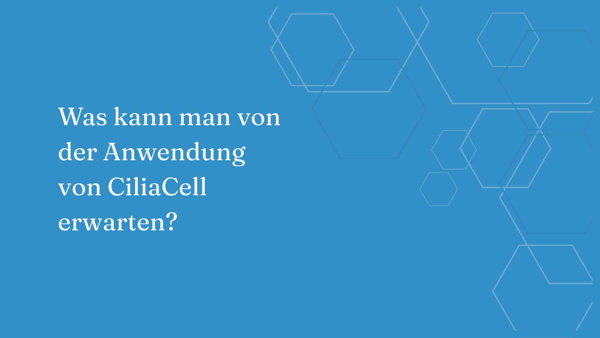 Video laden: What can you expect from using Ciliacell?