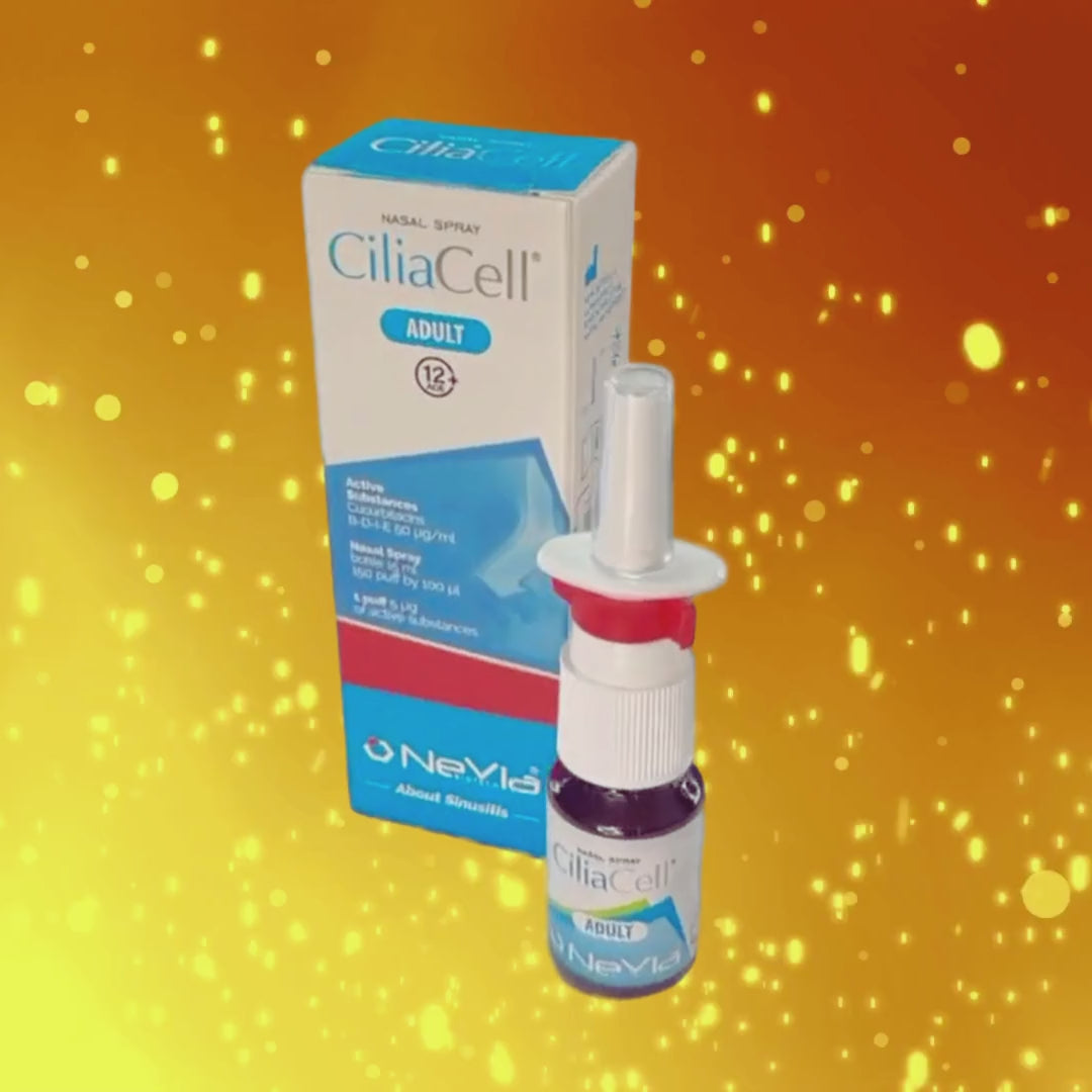 Video laden: CiliaCell Nasenspray – Erwachsene